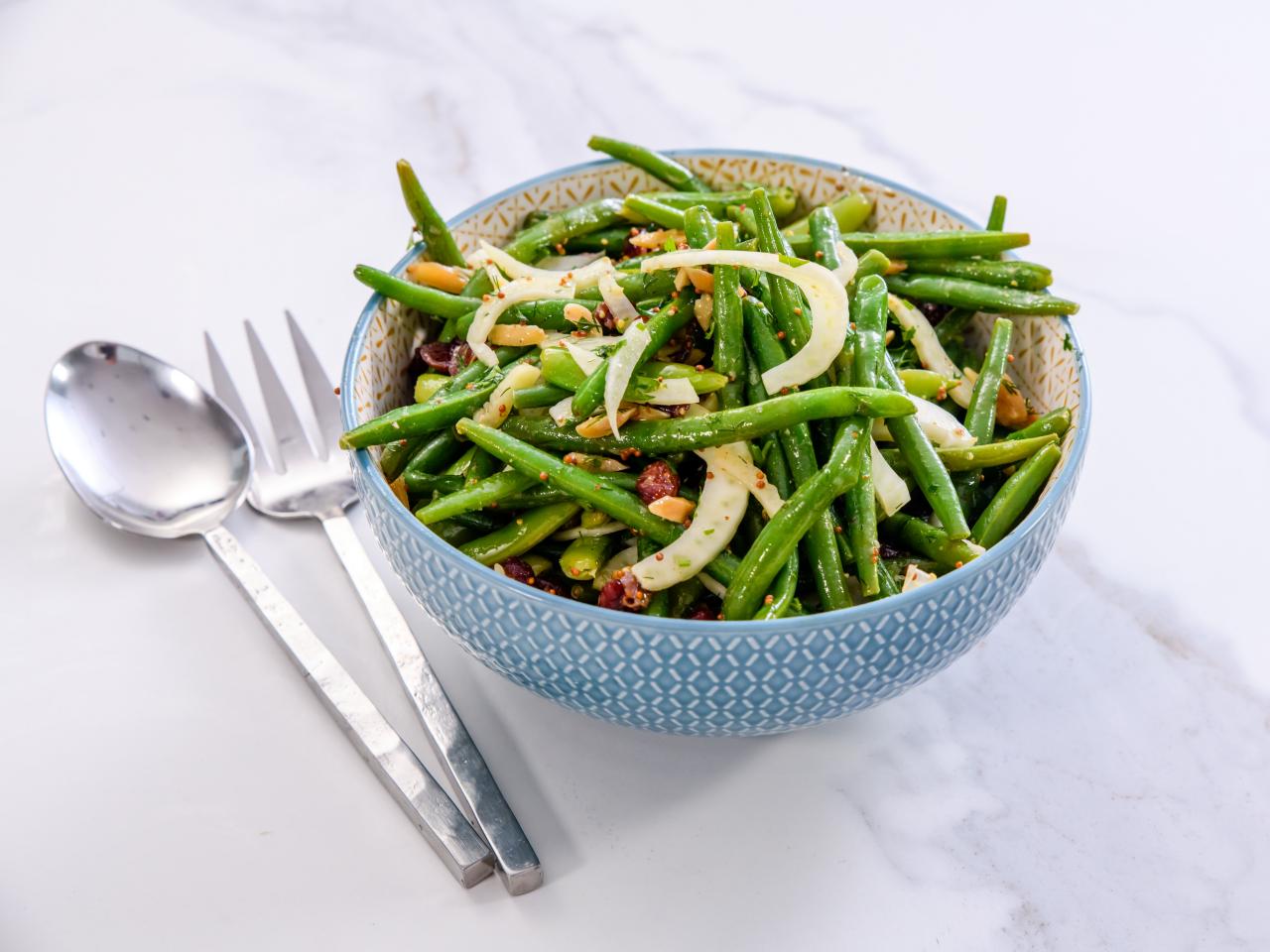 Green Bean and Snap Pea Salad with Mustard Vinaigrette - Amanda