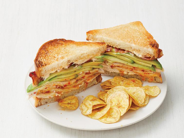 Chipotle Turkey Sandwiches with Bacon and Avocado Recipe Food Network