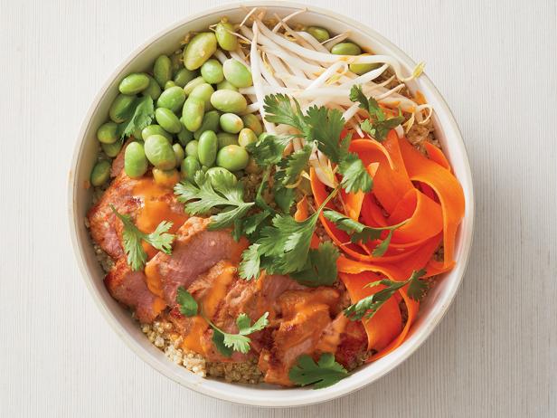 Thai Quinoa Bowls with Pork image