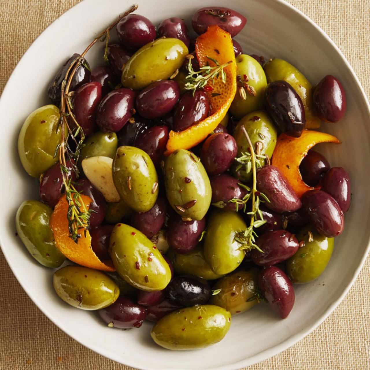 Warm Marinated Olives Recipe, Ina Garten