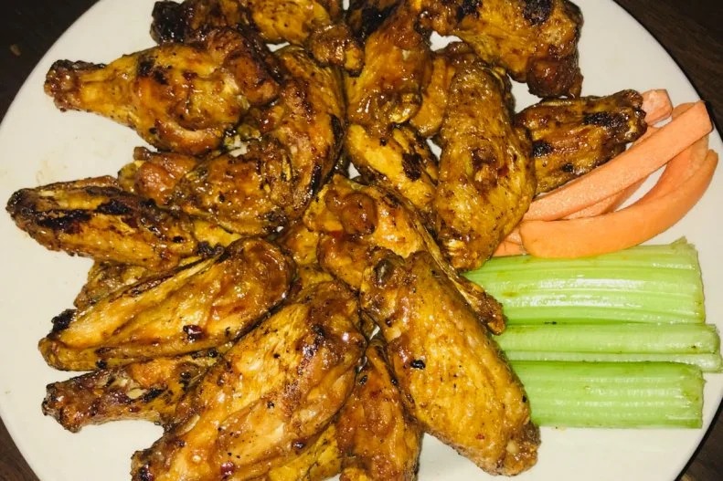 Sometimes it's all about the sauce on the wings, and that couldn't be truer at this Indianapolis haunt. A combination of its "Herman-style" secret sauce plus teriyaki became such a big hit that the joint copyrighted the name Hermanaki for it. You can choose from boneless or traditional wings and top them with this peppery, spicy and sweet wing sauce.