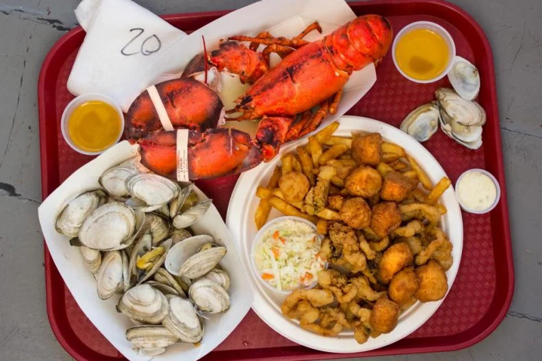 New Hampshire's coastline might be short, but its seafood shacks are statuesque. And Brown's Lobster Pound cannot be missed. Since 1950, the family-owned place has been serving fried clams, four kinds of chowder and countless orders of pristine seafood. Live lobsters pulled from a tank, dunked into a steaming iron cauldron of salted water and served with a cup of drawn butter on the side remain the most-popular order, but those in the know add steamers and fries to their orders. On any given day, you'll see the evidence: The rows of picnic tables inside and on the waterfront deck are filled with piles of lobster and steamer shells and remnants of drawn butter, and seated at them are guests who look like they've never been more satisfied in their lives. Make sure to bring your own beer and wine, and plenty of cash; this casual place still doesn't take plastic.