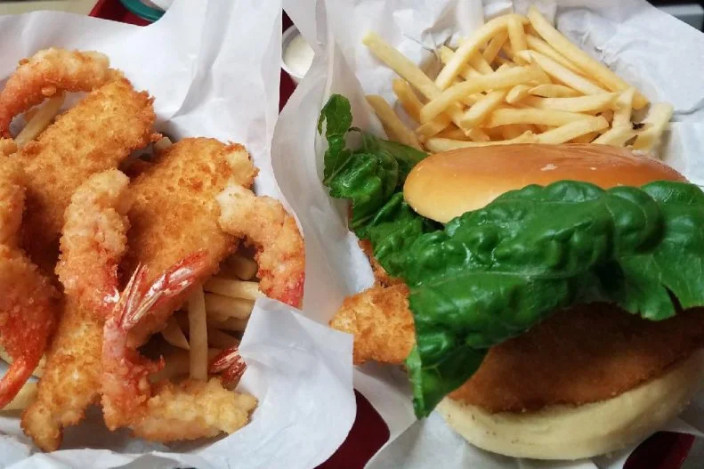 There's no dearth of fresh seafood along Alaska's coasts, but Varly's Swiftwater Seafood Cafe in Whittier is considered one of the best spots to find it. This place serves only fresh fish harvested locally from Prince William Sound; that's why you won't find any lobster, crab or scallops on the menu here. The kitchen uses a secret-recipe batter for its hand-dipped fillets, which turn out perfectly golden and immaculately crisp, and become the star ingredient in Varly's world-class fried fish sandwich and its fish and chips. And with prime views of the harbor, you might even spot the fisherman that caught the halibut, Pacific cod or shrimp that's sitting on your plate.