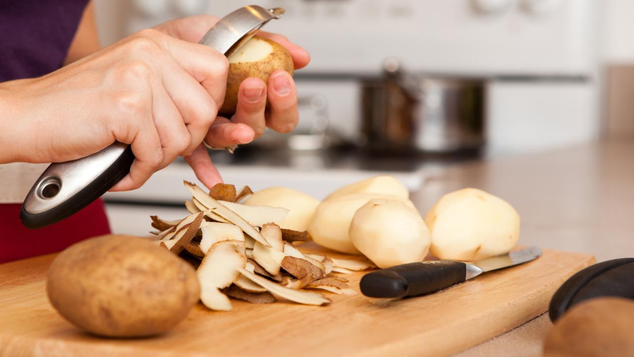 Rotato potato peeler