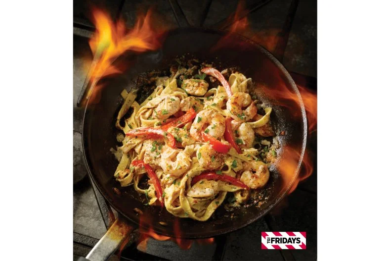TGI Friday's frequently refreshes its menu, so the most-popular entree changes with every rotation of brand-new dishes. Most recently, the Cajun Shrimp and Chicken Pasta has been dominating order slips; according to a spokesperson, it's the most commonly ordered dish per store, per day. This flavor bomb features sauteed, all-natural chicken, shrimp and red bell peppers tossed with fettuccine in a spicy Cajun Alfredo sauce.