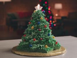 Christmas Tree Cake