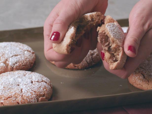 Chocolate-Stuffed Toffee Peanut Butter Cookies image