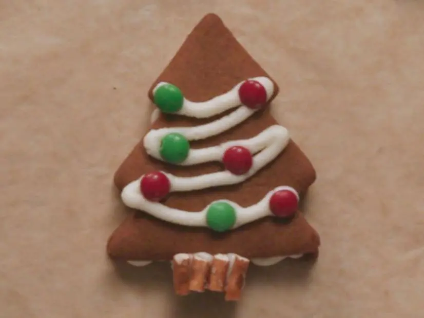 Gingerbread Christmas Tree Sandwich Cookies Recipe Food Network