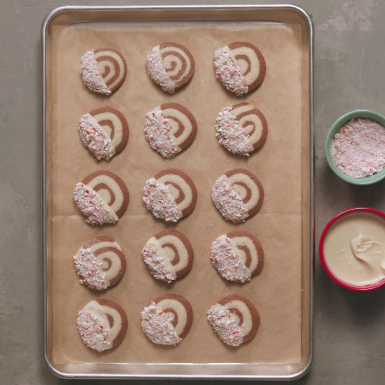 Peppermint Cocoa Swirl Cookies Recipe, Food Network Kitchen