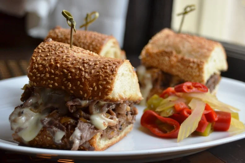 Barclay Prime strives not to be just another stuffy fine-dining restaurant, as is evident from its irreverent preparation of wagyu beef. Though wagyu is typically served in tasting portions, due to the expense, Barclay Prime uses the succulent beef in a traditional Philly cheesesteak and adds even more luxe ingredients like foie gras and truffles. Don't believe the beef is really from Japan? Just ask to see the certificate with the cow's date of birth, name and weight. And since the price tag is so extreme ($120), the house generously throws in a half-bottle of Veuve Clicquot.