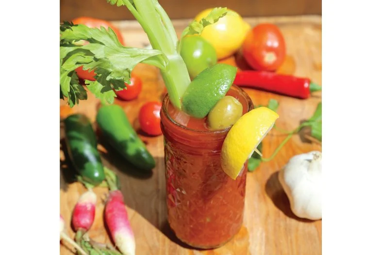 The most-jaw-dropping aspect of The Wayfarer's Bloody Mary is how utterly customizable it is. In fact, it's possible to come up with well over 1,000 variations by mixing and matching ingredients from the stupendously stocked bar. Start with a base of traditional mix, tomato water or kale-enriched green juice, pick your poison from a selection of house-infused cucumber or black pepper vodka, individualize your rim with poppy and sesame seeds, smoked paprika or celery salt, and go nuts with garnishes such as shrimp, roasted tomatoes, cheddar cheese, pepperoncini and pork rinds.