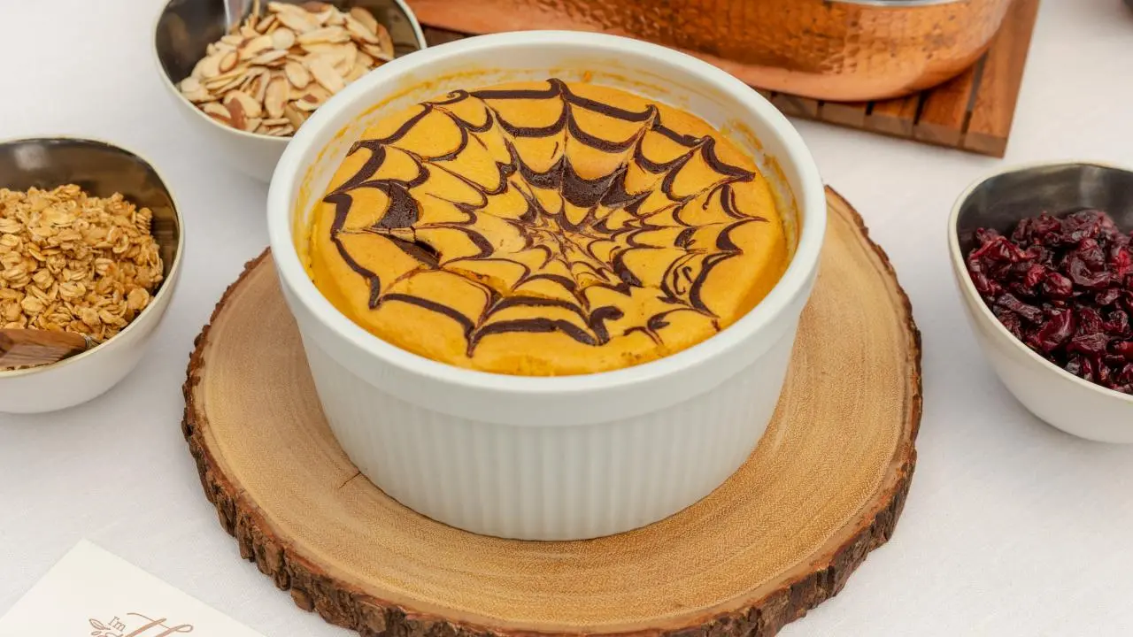 Pumpkin Cheesecake Souffle