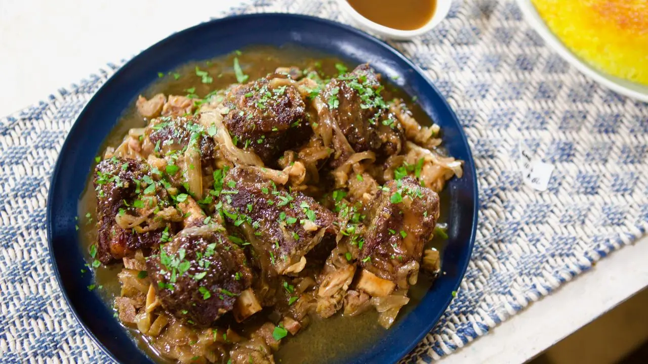 Rhubarb Short Ribs