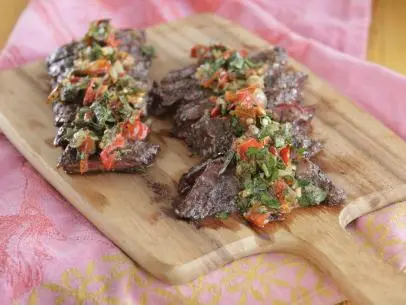 Marc Murphy - Grilled Skirt Steak, as seen on Guy's Ranch Kitchen, Season 2.