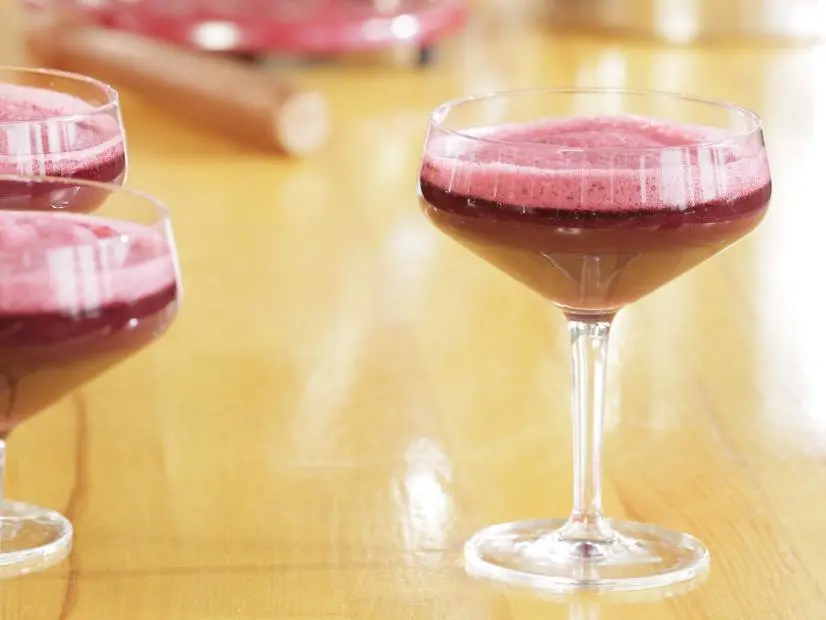 Michael Voltaggio - Hibiscus Whisky Sour, as seen on Guy's Ranch Kitchen, Season 2.