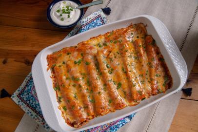 Sweet Potato And Black Bean Enchiladas-image