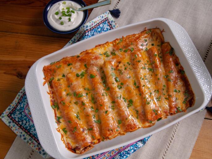 Sweet Potato and Black Bean Enchiladas Recipe Martina McBride Food