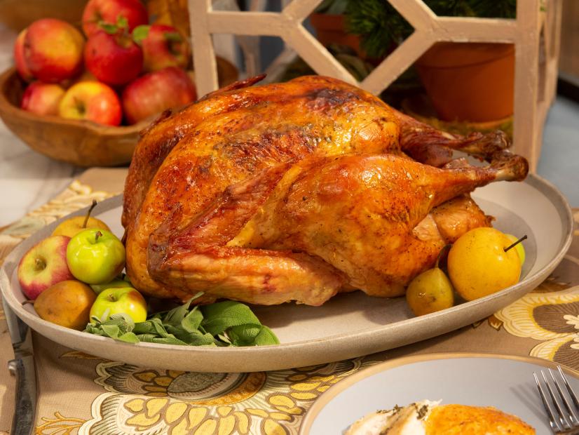 Maple sage roasted turkey, as seen on The Kitchen, Season 19.