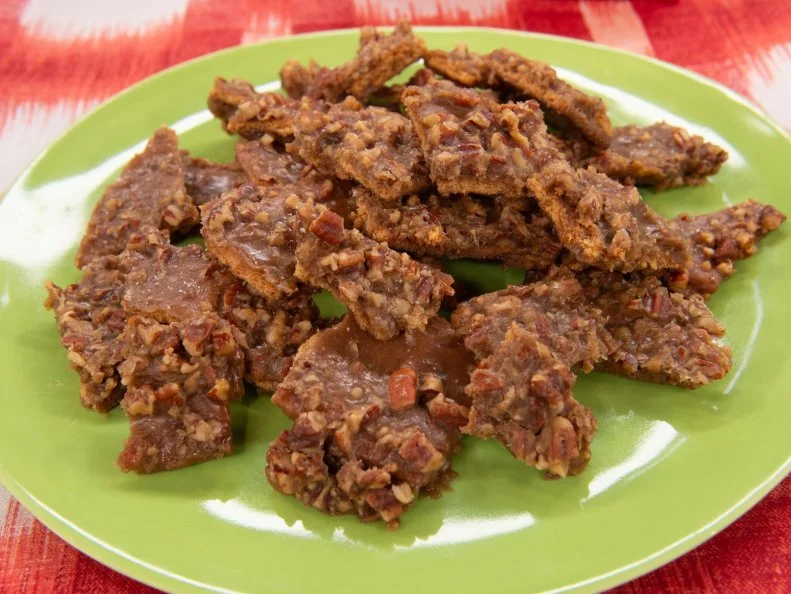 Salted caramel pecan bite, as seen on The Kitchen, Season 19.