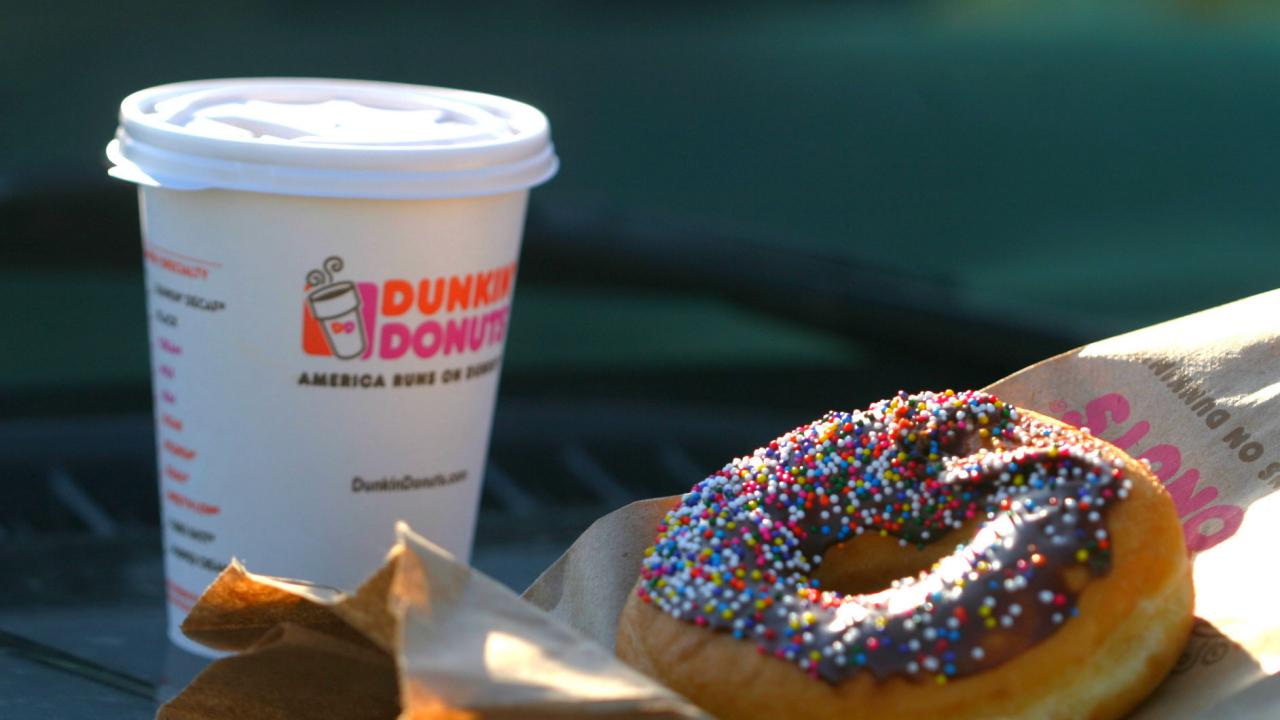 Dunkin Donuts Healthy New Menu Items Food Network Food