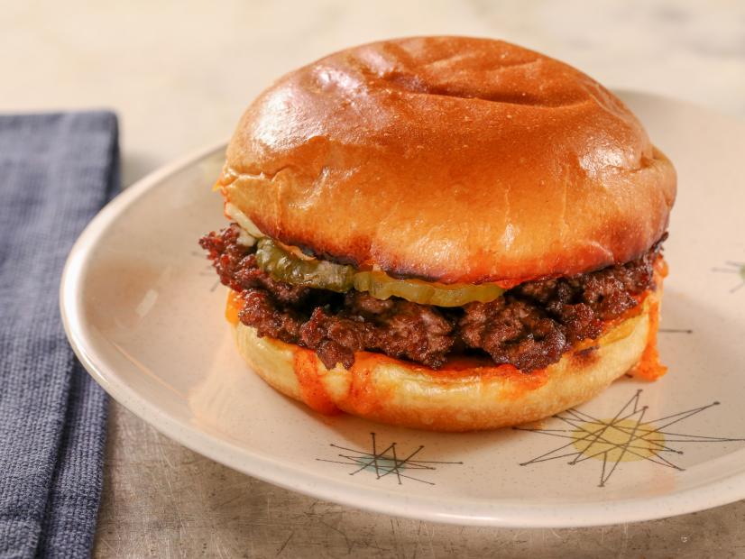Alton Brown's Burger recipe, as seen on Good Eats: Reloaded, Season 1.