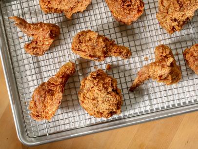 Alton Brown's Fried Chicken recipe, as seen on Good Eats: Reloaded, Season 1.