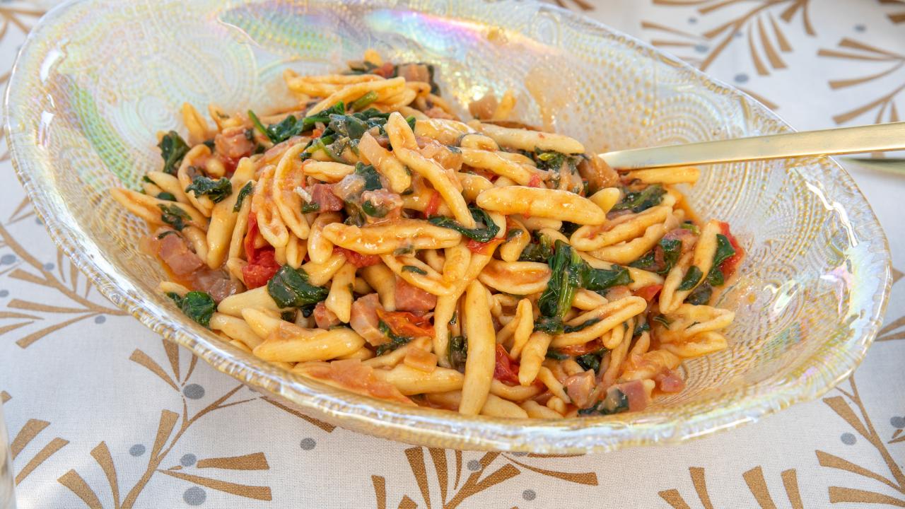 Cavatelli with Gorgonzola