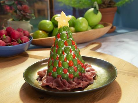 How To Make a Festive Cheeseball Tree