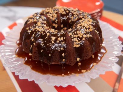 Sticky toffee pudding cake, as seen on The Kitchen, Season 19.