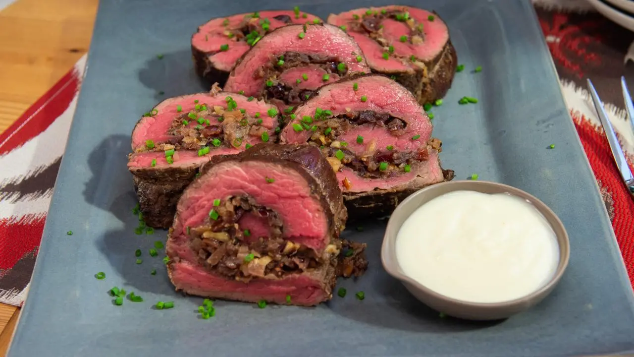 Stuffed Beef Tenderloin