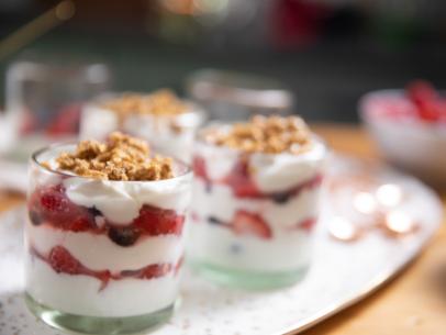 Yogurt Parfaits, as seen on Martina's Table, Season 1..