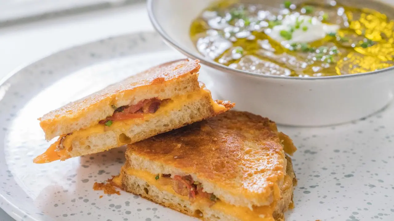 Inside-Out Grilled Cheese