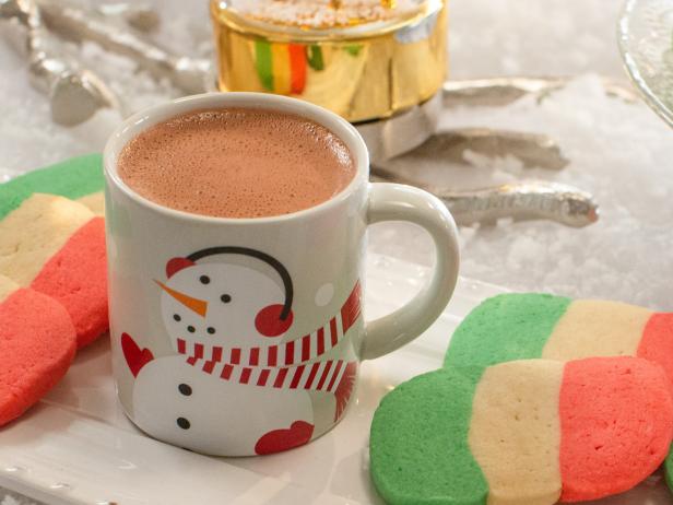 Hot Chocolate Season Merry Christmas Tea Dish Towel - Winter Tea