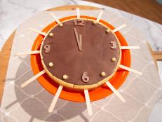 Cheesecake clock, as seen on The Kitchen, Season 19.
