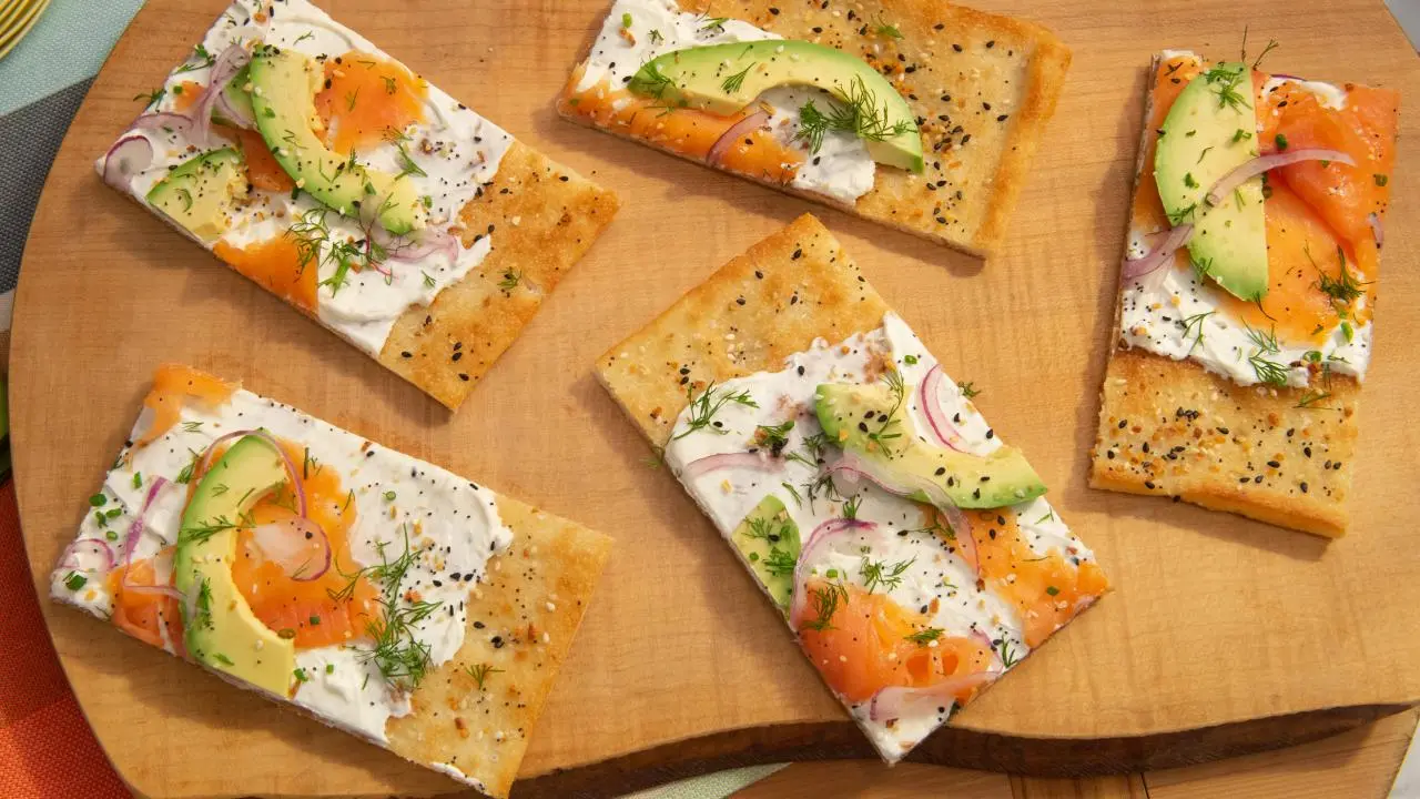 Katie's Smoked Salmon Pizza