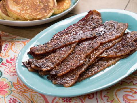 Glazed Black Pepper Bacon