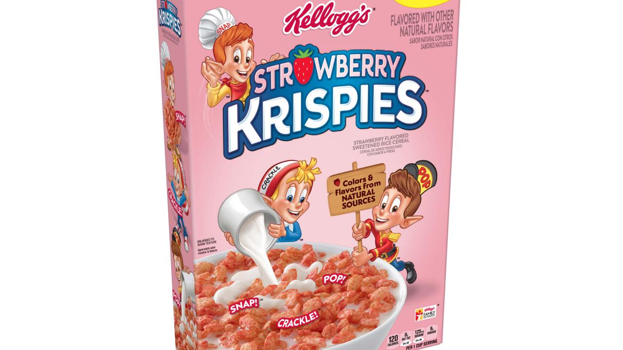 Kellogg's Launches a Berry Interesting New Krispies Flavor