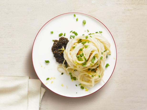 Angel Hair Pasta with Caviar and Lemon image