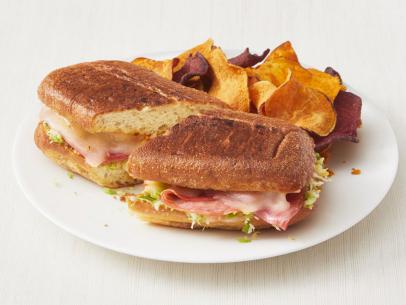 Brussels Sprouts and Salami Panini-image