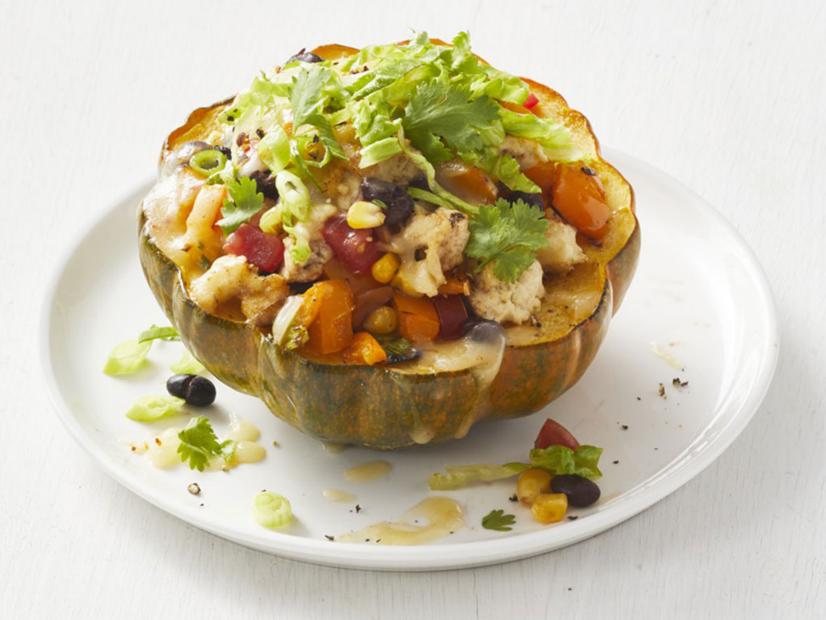 TexMex Stuffed Acorn Squash Recipe Food Network Kitchen Food Network