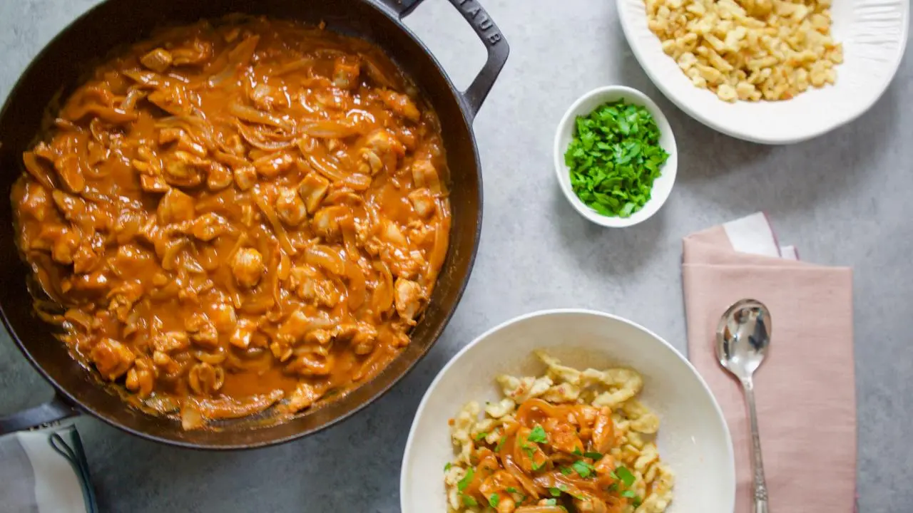 Chicken Paprikash