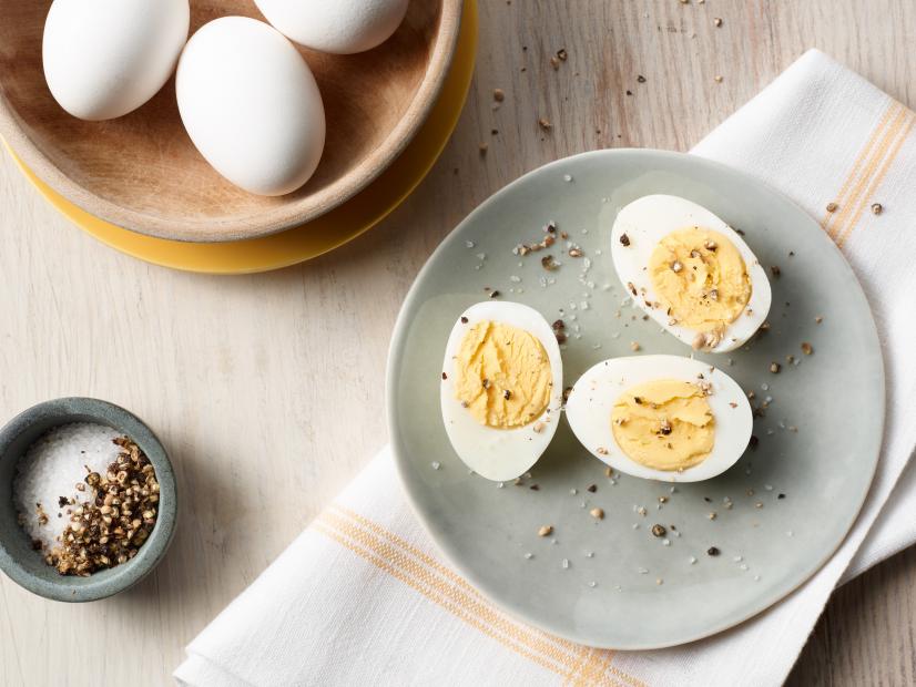 Food Network Kitchen’s Air-Fryer Hard-Boiled Eggs for NEW FNK, as seen on Food Network.