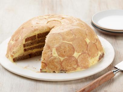 Food Network Kitchen’s Banana Bread Bombe for NEW FNK, as seen on Food Network.