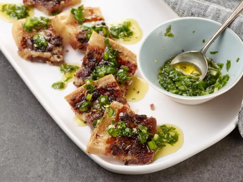 Food Network Kitchen’s Pork Belly Bao for NEW FNK, as seen on Food Network.