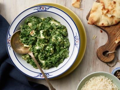 Food Network Kitchen’s Instant Pot Saag Paneer for NEW FNK, as seen on Food Network.