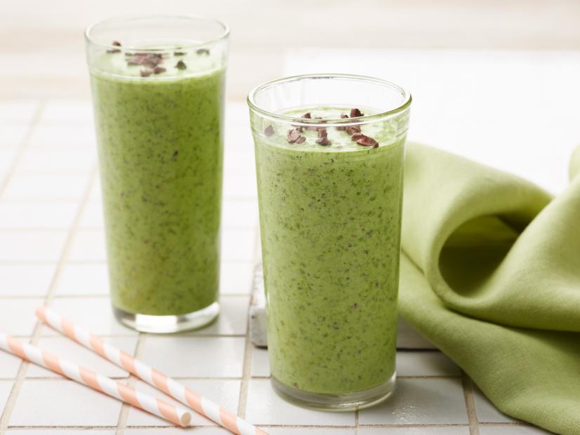 Food Network Kitchen’s Keto Mint Chip Breakfast Smoothie for NEW FNK, as seen on Food Network.