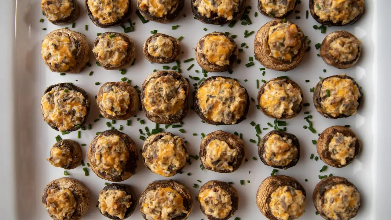 Sausage-Stuffed Mushrooms