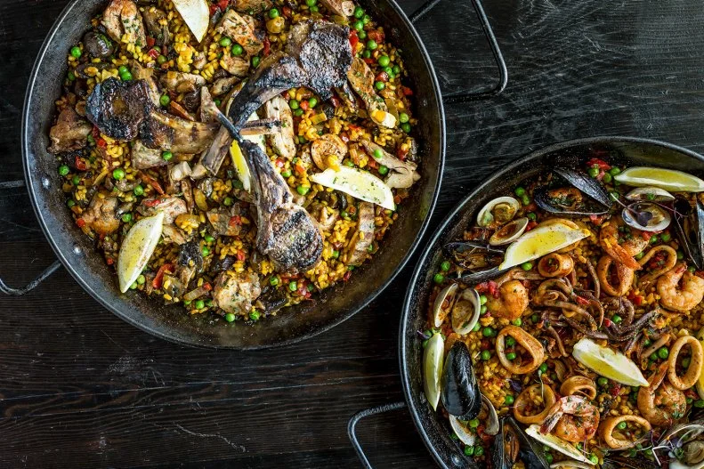 Whether you sit at a regular table or at the Paella Pit, where you can watch the chefs make the classic Spanish rice dish, the niños will be entertained at Tapa Toro. Flamenco dancers put on shows throughout the evening, and the dancers are magnets for young eyes. Yes, the mini señors and señoritas are invited to join the fray. Order a family-style platter and share, or choose Iberian specialties (such as ham croquettes, mussels with chorizo, slow-cooked chicken lavash flatbread with golden raisins and onion jam, braised lamb and paella) and let the munchkins get foods they know.