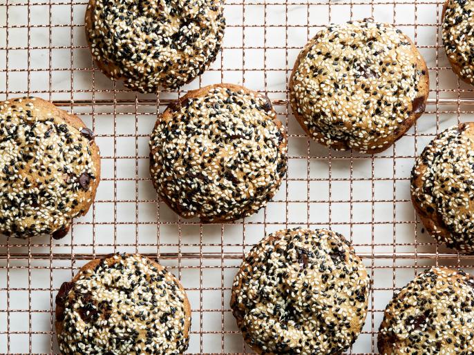 Tahini Chocolate Chip Cookies With Sesame Seeds Recipe Food Network