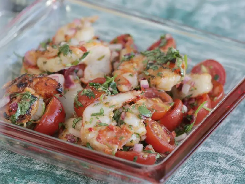 Rocco DiSpirito - Shrimp Gazpacho, as seen on Guy's Ranch Kitchen, Season 2.